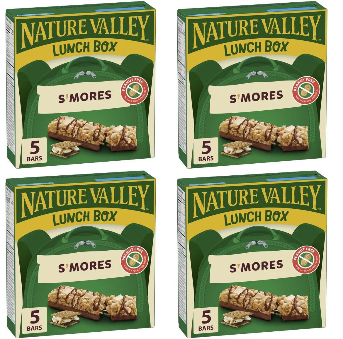 Nature Valley Lunchbox S'Mores Granola Bars, 5 ct, 130g (4 Pack)