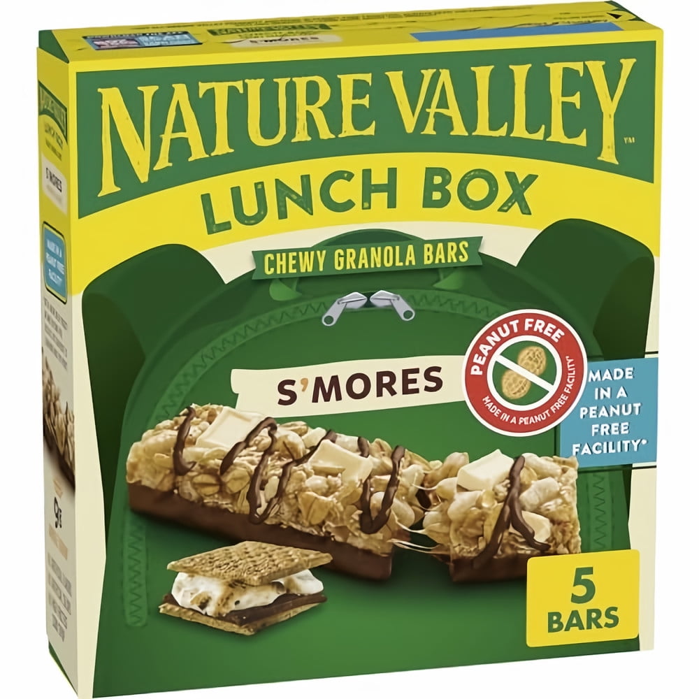 Nature Valley Lunchbox S'mores Chewy Granola Bars 4.6 oz (Pack of 10)