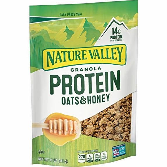 Nature Valley Oats 'n Honey Protein Granola 11 oz (Pack of 5)