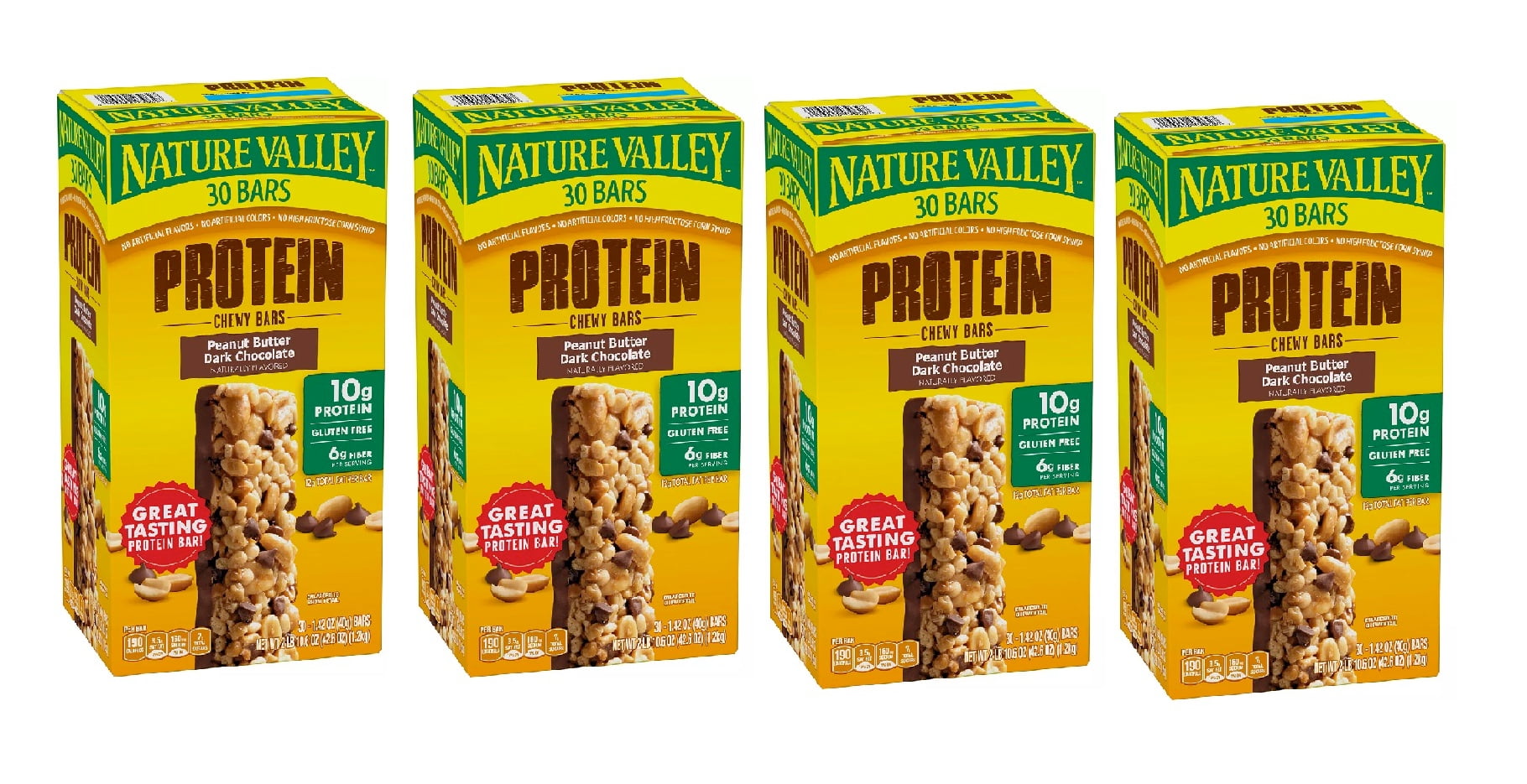 Nature Valley Peanut Butter Dark Chocolate Protein Chewy Bars (30 pk