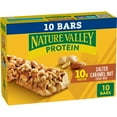thumbnail image 1 of Nature Valley Protein Granola Bars, Salted Caramel Nut, Snack Bars, 10 ct, 14.2 OZ, 1 of 11