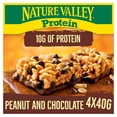 thumbnail image 1 of Nature Valley Protein Peanut & Chocolate Bars 4 x 40g, Imported from Britain, 1 of 5