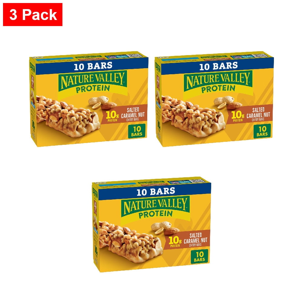 Nature Valley Salted Caramel Granola bars 10 ct - 3 Pack