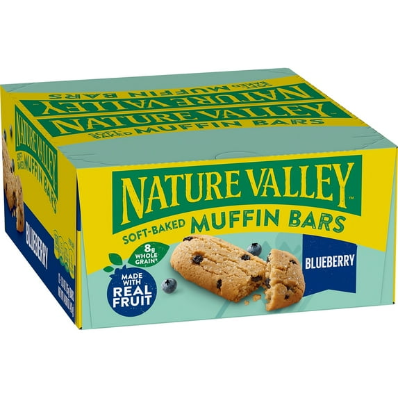 Nature Valley Soft-Baked Blueberry Muffin Bars, 12 ct, 14.88 OZ