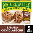 thumbnail image 1 of Nature Valley Banana Chocolate Chip Soft Baked Breakfast Bars (5 Bars), 1 of 16