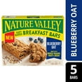 thumbnail image 1 of Nature Valley Soft Baked Breakfast Bars, Blueberry Oat, Morning Snacks, 5 Ct, 8.85 oz, 1 of 10