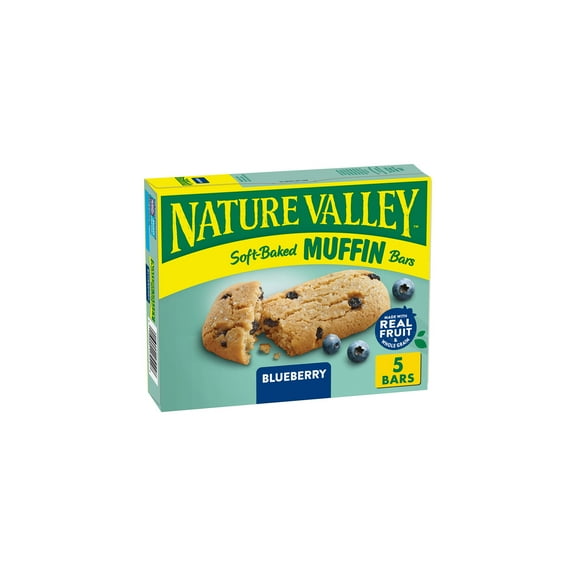 Nature Valley Soft-Baked Muffin Bars Blueberry (Pack of 3)