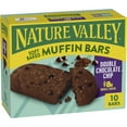 thumbnail image 1 of Nature Valley Soft Baked Muffin Bars, Double Chocolate Chip, Made With Whole Grain, 10 Count, 12.4 Oz, 1 of 3