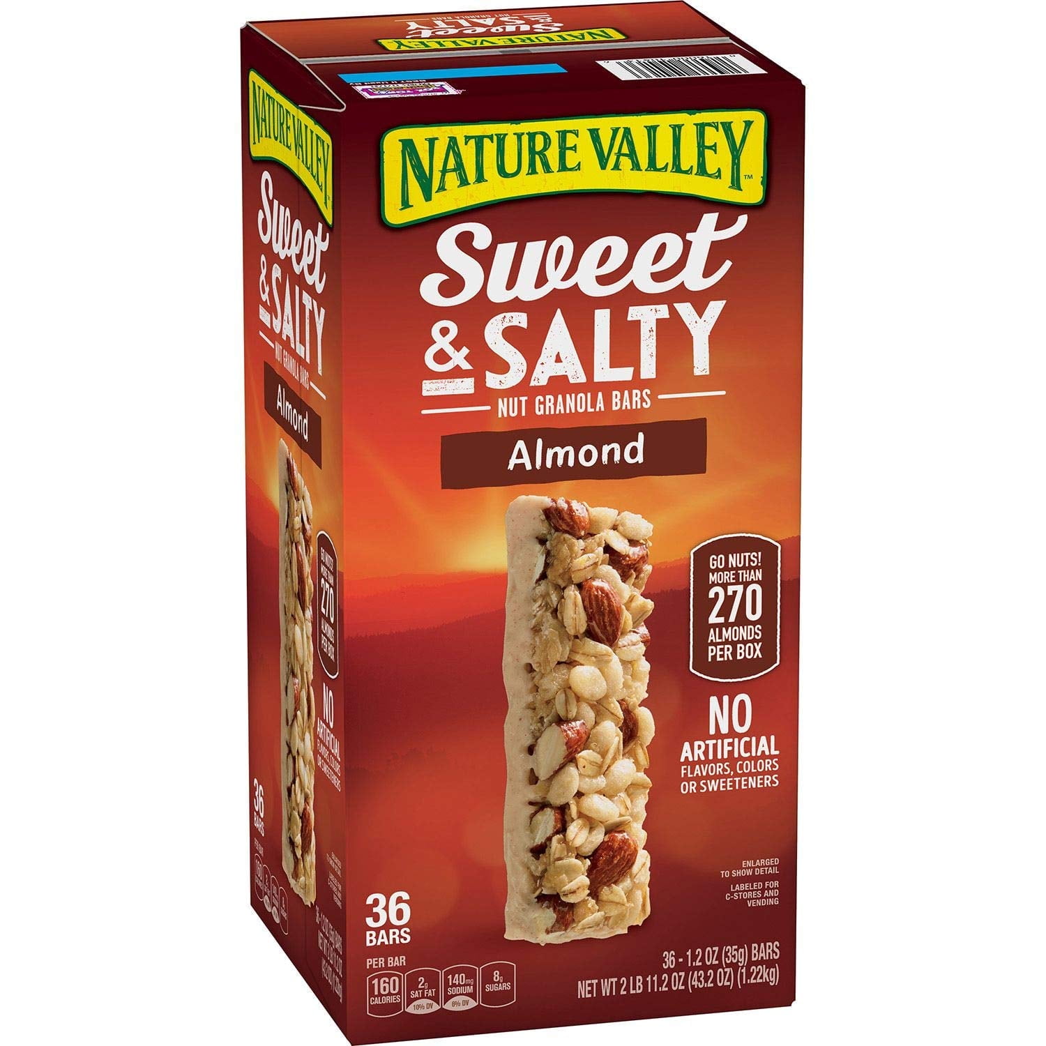 Nature Valley Sweet \u0026 Salty Nut Almond Granola Bars (36 Ct.)