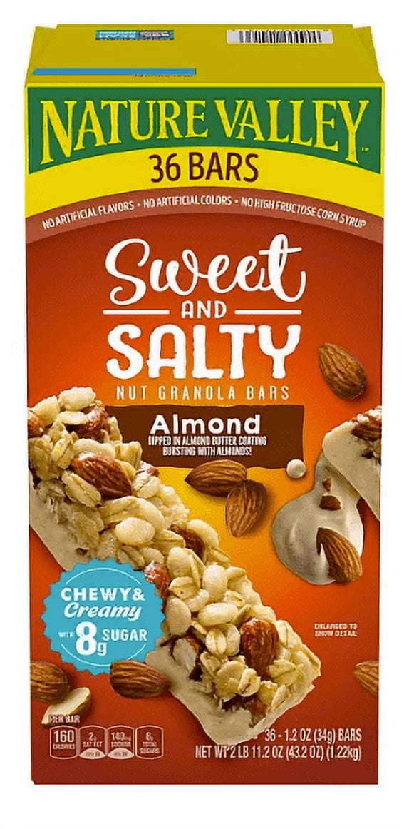 Nature Valley Sweet and Salty Nut Almond Granola Bars (36 ct.)