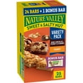 thumbnail image 1 of Nature Valley Sweet and Salty Nut Granola Bars, 24 Bars, Bonus Breakfast Bar, 30.57 oz, 1 of 7