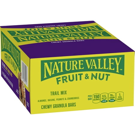 Nature Valley(tm) Trail Mix Fruit & Nut Chewy Granola Bars