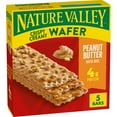 thumbnail image 1 of Nature Valley Crispy Creamy Wafer Bars, Peanut Butter, 4g Protein, 5 Bars, 6.5 oz, 1 of 15
