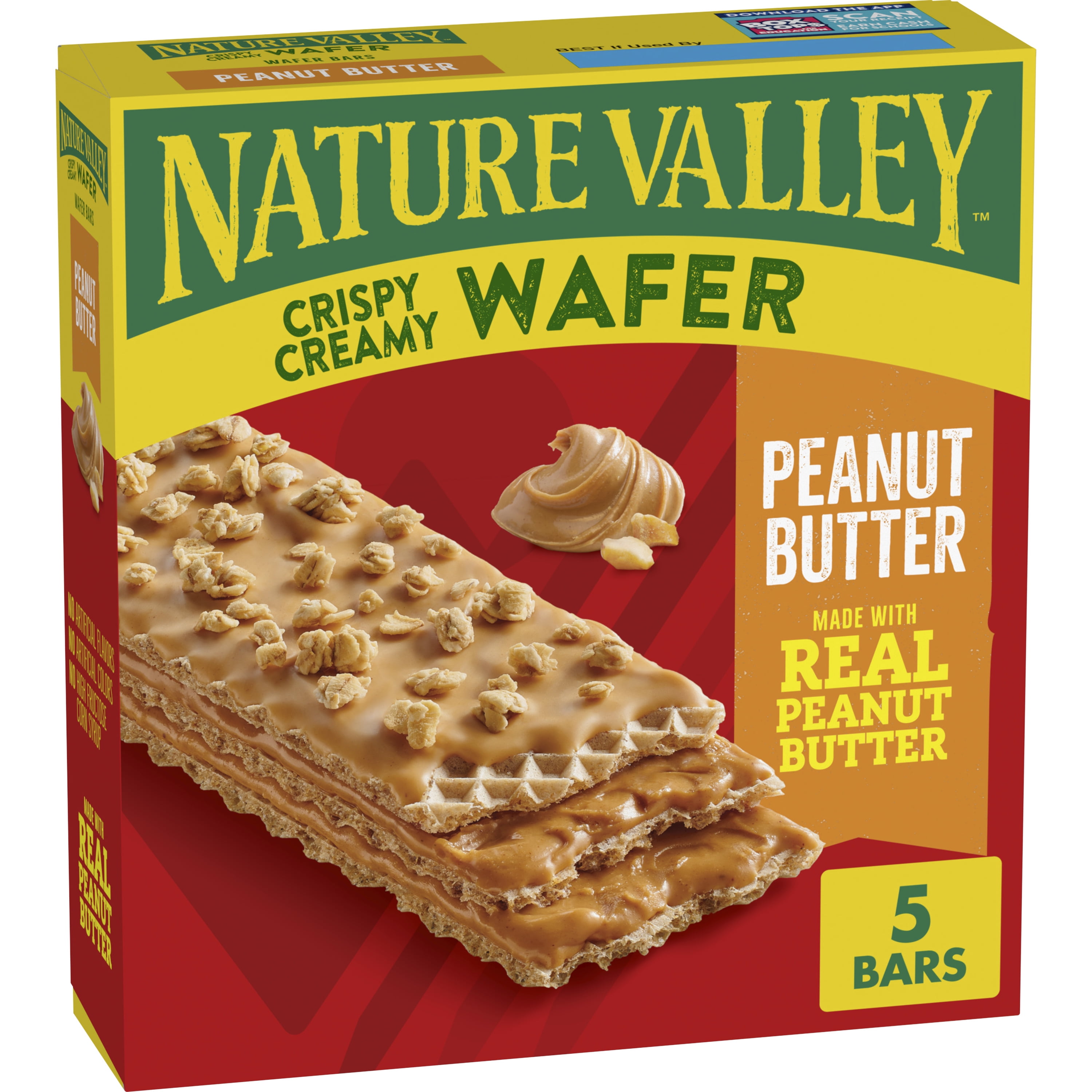 Nature Valley Crispy Creamy Wafer Bar Peanut Butter Chocolate