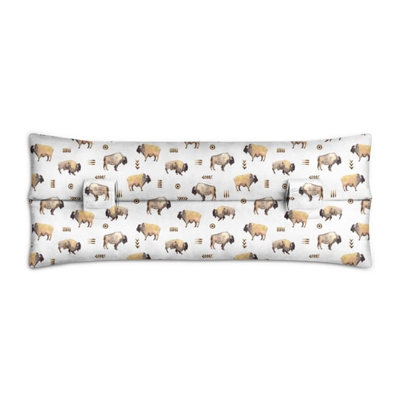 Nature Vibe Post Surgery Seatbelt Pillow - Grassland Cow Design Chest Protector for Heart Surgery Patients