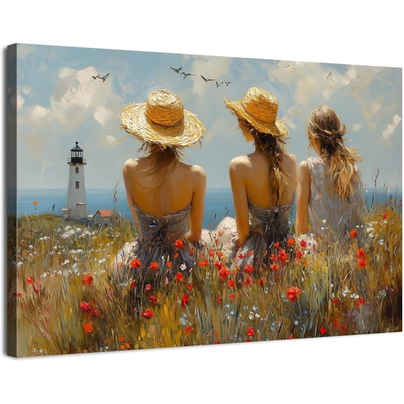 Nature Wall Art Sunrise Great Smoky Mountain Picture for Living Room Blue Ridge Photo Prints Bedroom Decor Forest Landscape Poster National Park Painting Canvas Framed Artwork Home Decorations