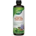thumbnail image 1 of Nature Way's Organic Flax Oil Super Lignan with Omega-3 Essential Fatty Acids, 24 fl oz, 1 of 9