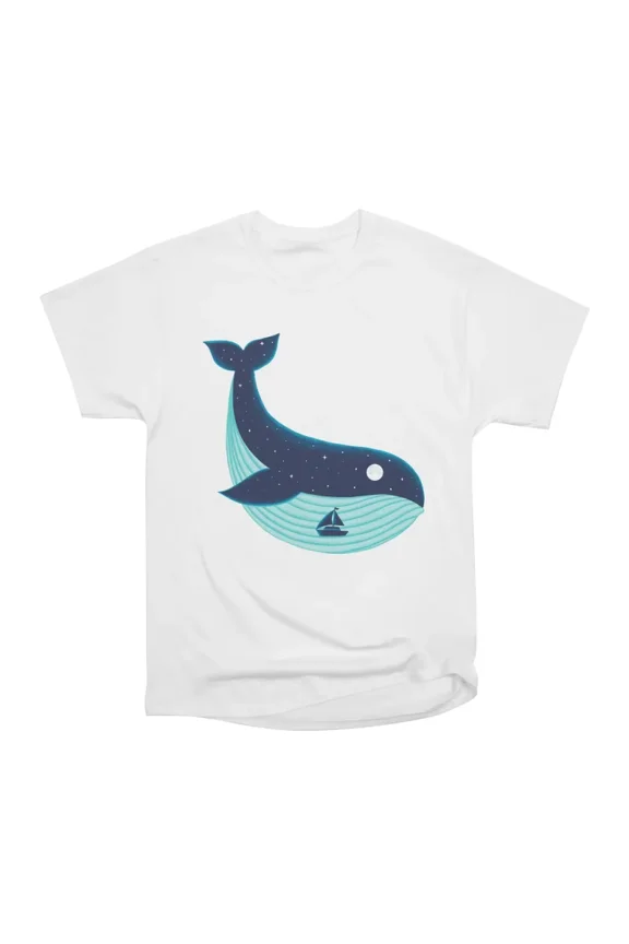 Nature Whale T-Shirt Tee Gift For Him Merch For Her Apparel For Friend 1