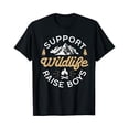 thumbnail image 1 of Nature Wildlife Parent T-Shirt - Mom Dad Outdoor Gift, 1 of 5