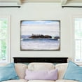 thumbnail image 1 of Nature Wonders 95252-2B-08 7.5 x 5.5 in. Rock at the Shore Wooden Coastal Wall Art - Petite Size, 1 of 1