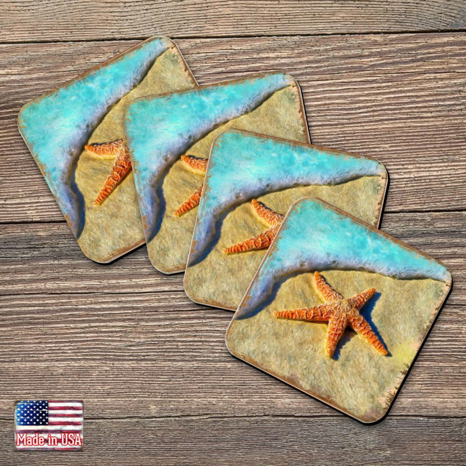 Paradise Coasters Set of 4 main image 1