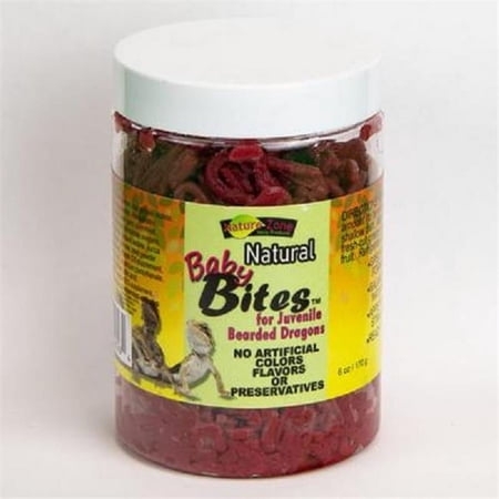 Nature Zone NZ55626 6 oz Natural Baby Bites for Bearded Dragons