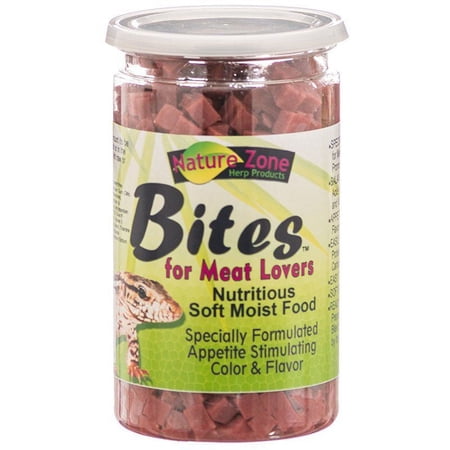 Nature Zone Bites for Meat Lovers [Reptile, Foods Dry] 9 oz