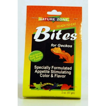 Nature Zone Gecko Bites Gel Food 1ea/2oz.