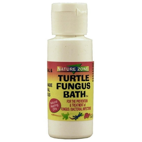 Nature Zone Herp Products Turtle Fungus Bath Treatment for Prevention and Treatment of Bacterial Infections (2 Oz)