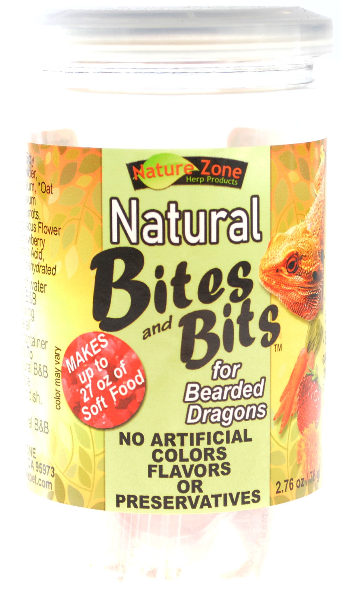 Nature Zone Natural Bites and Bits for Bearded Dragons - Walmart.com