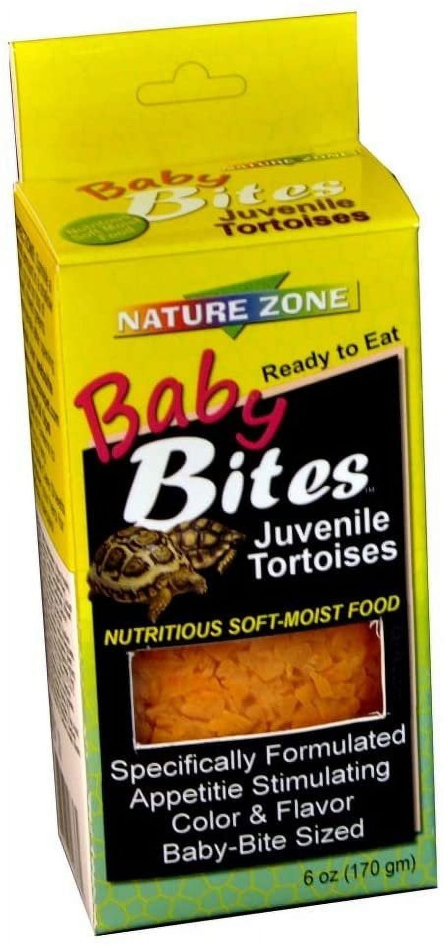 Nature Zone Tortoise Baby Bites Gel Food 6 oz - Walmart.com