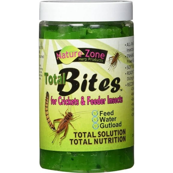 Nature Zone Total Bites for Feeder Insects [Reptile, Foods Dry] 10 oz