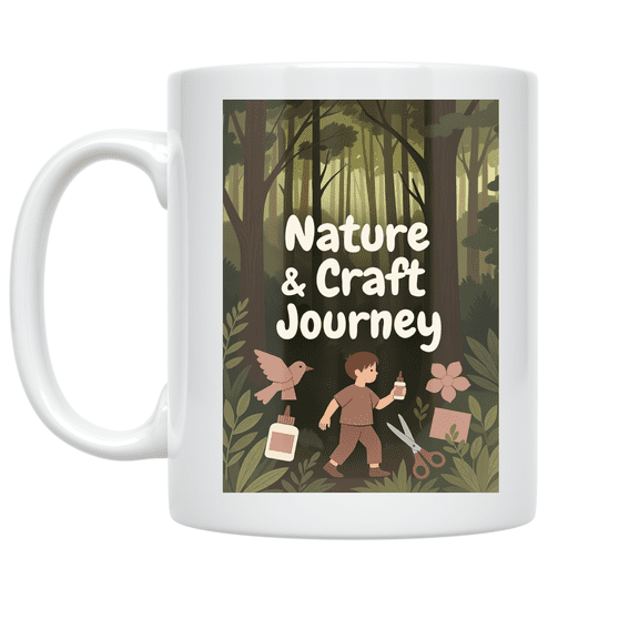 Nature and Craft Journey - Kids Explorer - 11 oz Ceramic Coffee Mug