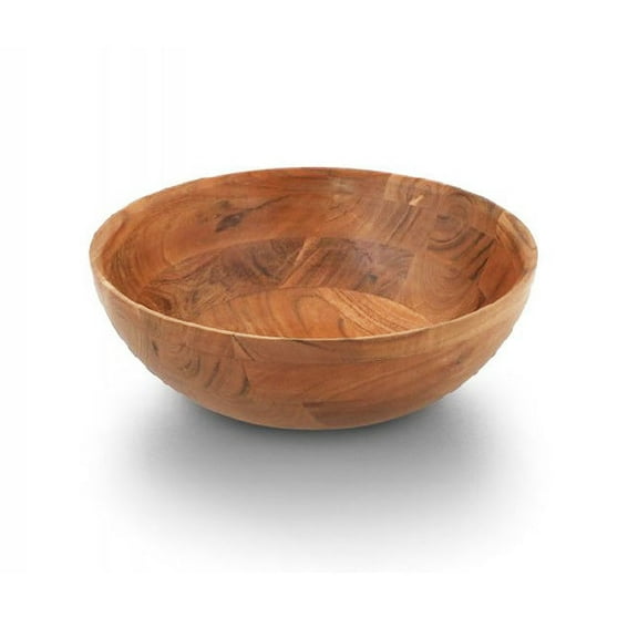Nature bathroom vessel sink. Natural Acacia wood