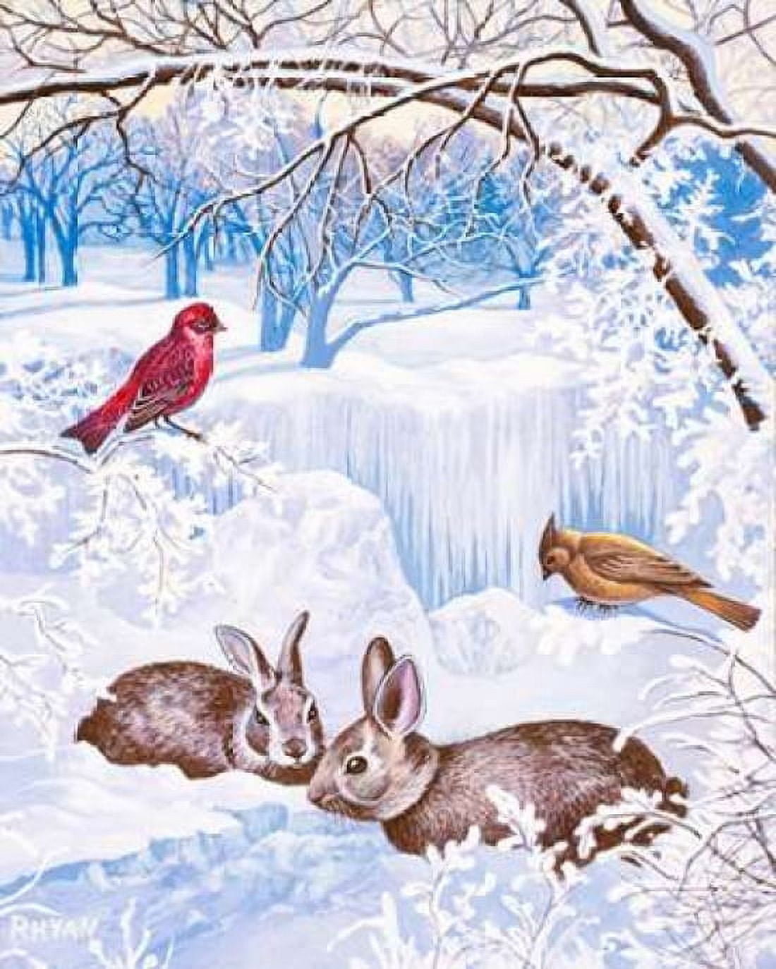 Nature in Winter I Canvas Art - Vivien Rhyan (20 x 24)