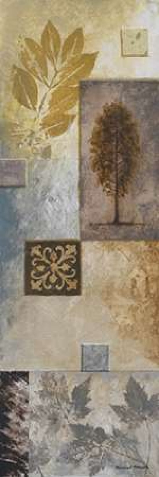 Nature in the Abstract II Canvas Art - Michael Marcon (12 x 36)