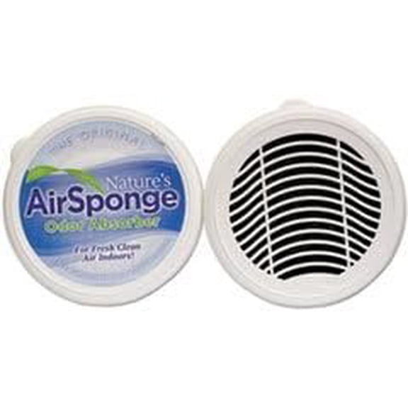 Nature's Air Sponge Odor Absorber, Eliminator, Neutralizer and Natural Air Freshener Gel - Unscented Plastic Tub 0.5 Lb. 10-Pack