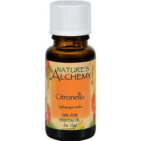 Nature's Alchemy 100% Pure Essential Oil, Citronella 0.5 oz