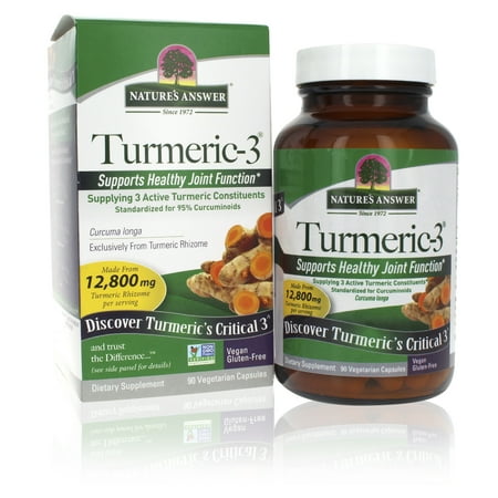Nature's Answer Turmeric-3 90 VegCap