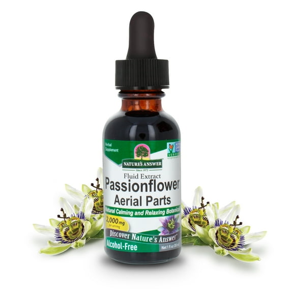 Nature's Answer AF Passion Flower, Vegetarian Dietary Supplement, 1 oz
