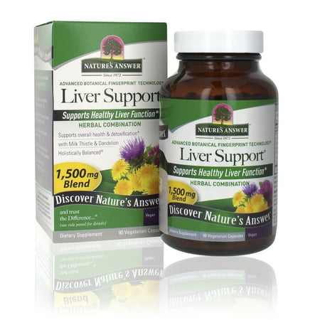 Nature's Answer Liver Support, Dietary Supplement Capsules, 90 Count