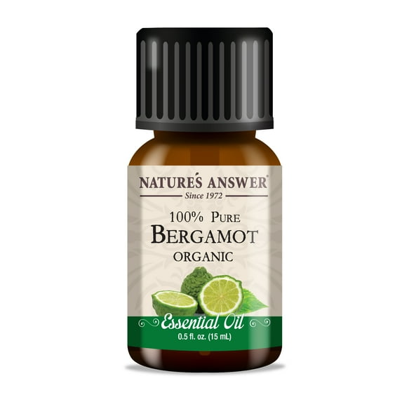 Nature's Answer Bergamot Essential Oil Organic 0.5oz