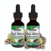 Natures Answer Black Walnut & Wormwood 1oz Alcohol Free, 2 pack