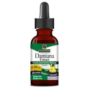 Natures Answer Damiana Extract Alcohol-Free, 2,500 mg, 1 Fl Oz