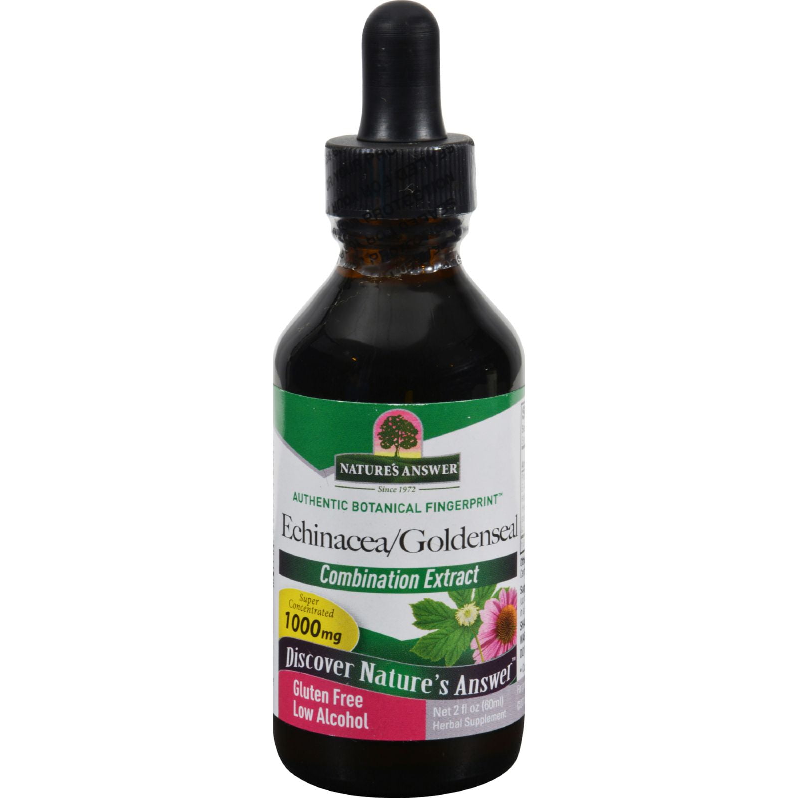 Echinacea and Goldenseal Root 2oz Low Alcohol - Walmart.com