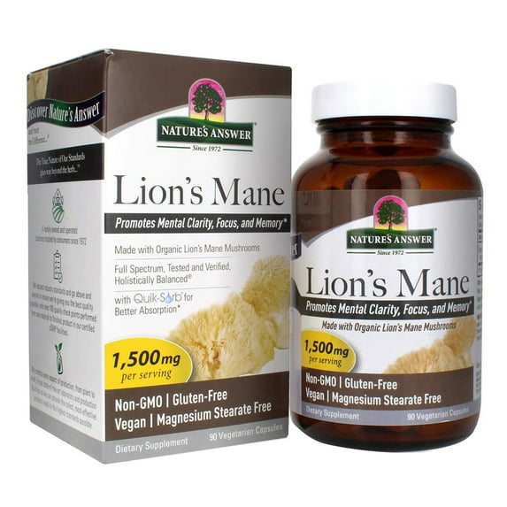 Nature’s Answer Echinacea Herb, Immune Support, 90 Vegan Capsules