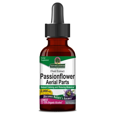 Nature's Answer Passionflower Herbal Supplement
