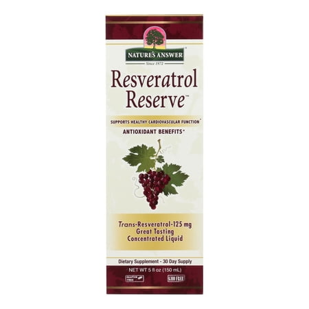 Nature's Answer Resveratrol Reserve Liquid, 5 Fl Oz