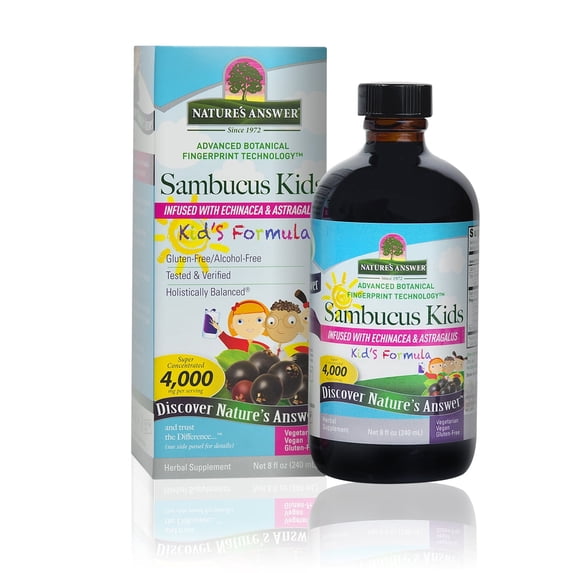 Nature's Answer Sambucus Kids Formula, 8 Oz