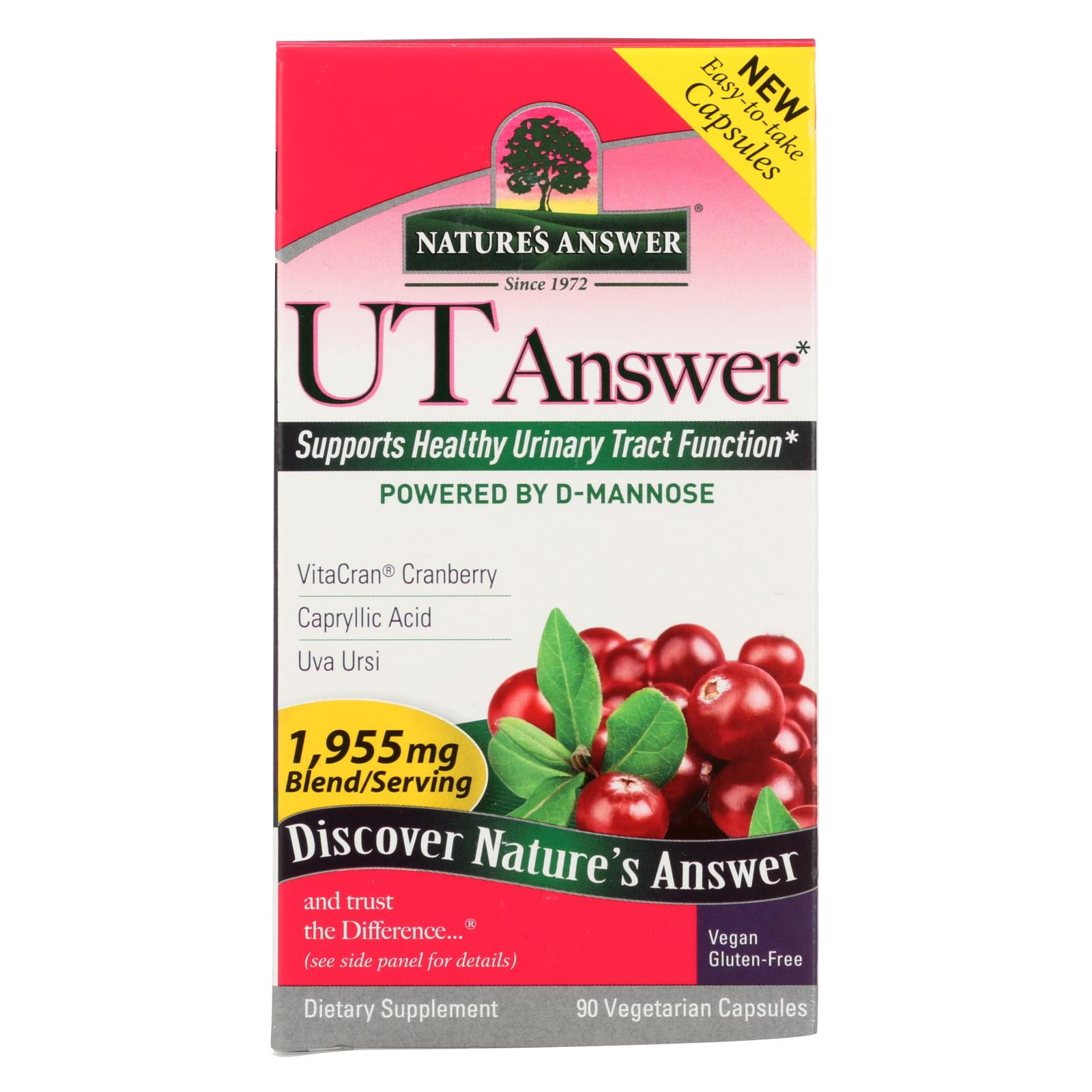 Nature's Answer Ut Answer Dietary Supplement 1 Each 90 Vcap